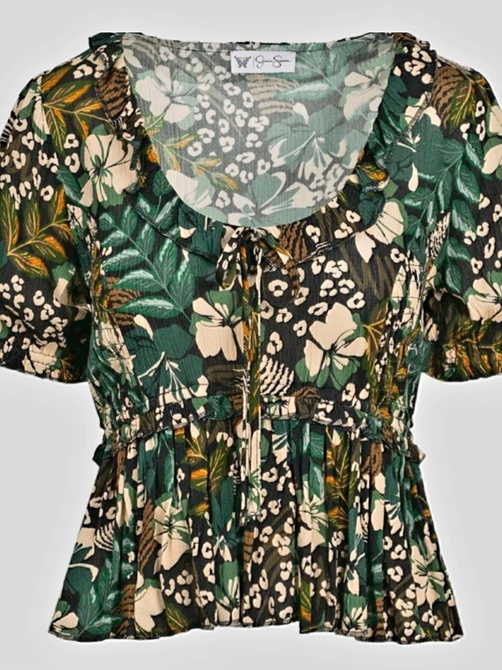 Jessica Simpson Nina Ruffle Top